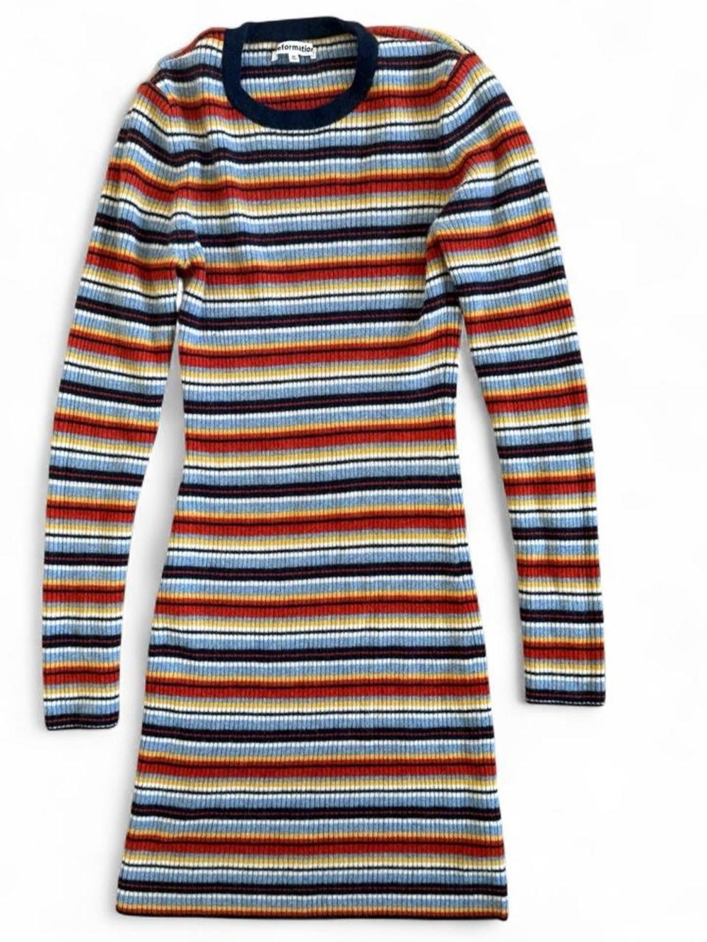 Reformation Leone Cashmere Sweater Mini Dress